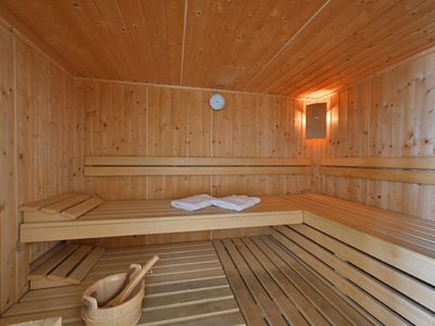 Wellness. Sauna für alle Gäste