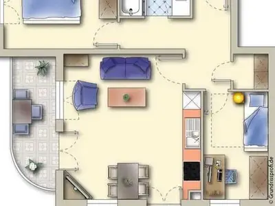 Ferienwohnung für 4 Personen (58 m²) in Sellin (Ostseebad) 4/10