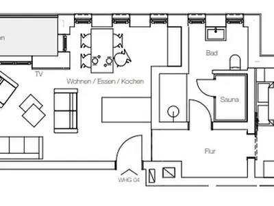 Ferienwohnung für 2 Personen (59 m²) in Sellin (Ostseebad) 5/7