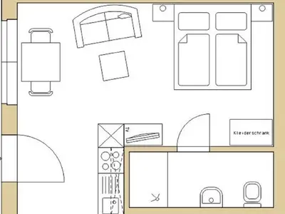 Ferienwohnung für 2 Personen (30 m²) in Senftenberg 7/10