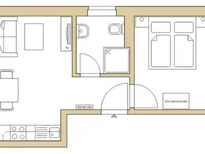 Ferienwohnung für 3 Personen (45 m²) in Senftenberg 10/10