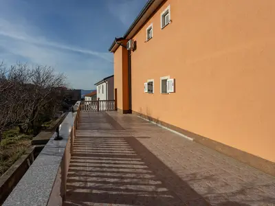 outside