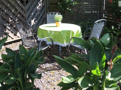 Sitzplatz im Garten