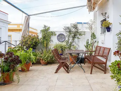 Private Terrasse im 2. OG