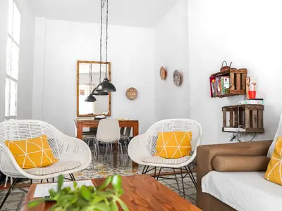 Das Wohnzimmer im 1. OG