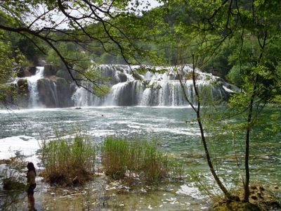 Nacinal Park Krka 25 km entfernt