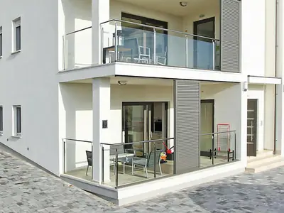 outside