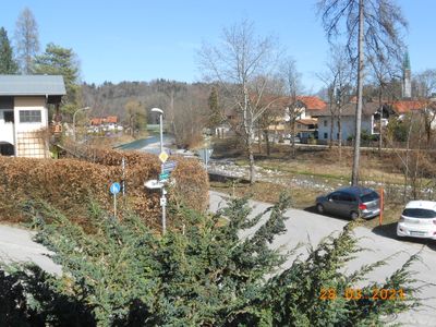 Ausblick vom Balkon