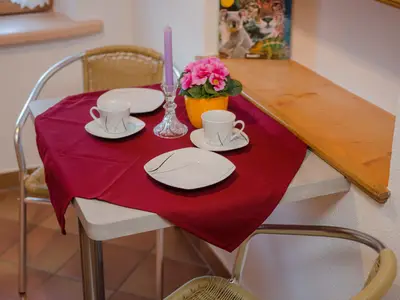 Esstisch in der Küche "Dahoam"