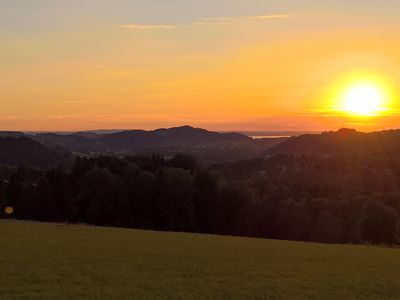 Sonnenuntergang am Riedl