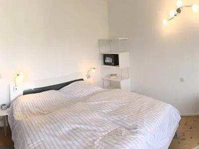 Schlafzimmer-Panoramabild
