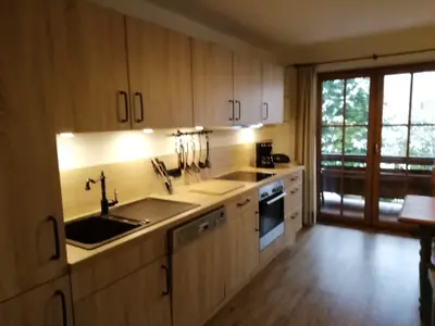 voll ausgestattete Küche