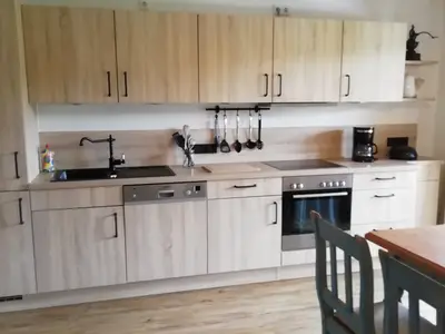 voll ausgestattete Küche