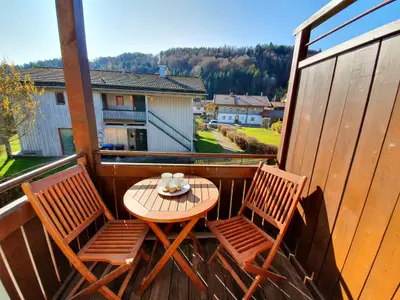 Ferienwohnung Hammer - Alpenblick - kleiner Balkon
