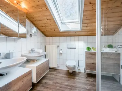 Fewo Rosenblüte - Badezimmer