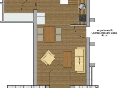 Ferienwohnung für 2 Personen (41 m²) in Sierksdorf 10/10