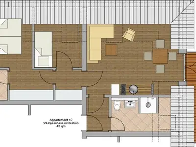 Ferienwohnung für 3 Personen (43 m²) in Sierksdorf 8/9