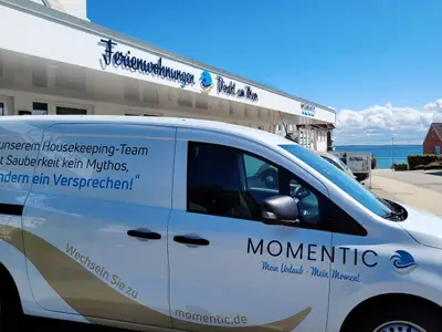 Ferienanlage mit MOMENTIC-Fahrzeug - Nur 50 Meter bis zum Strand