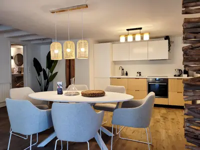 Essbereich und Küche