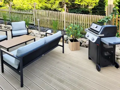 Nutzen Sie unseren Weber-Grill