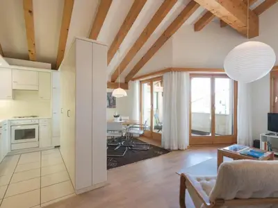 Küche und Essbereich