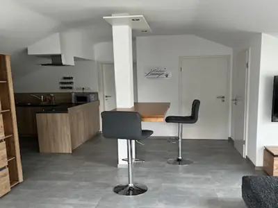 Ferienwohnung "Weiher Lounge" - Essbereich