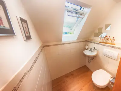 INSIDE, OUTSIDE, BATHROOM