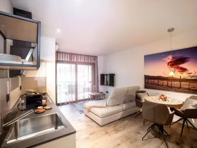 Wohnbereich und Küche