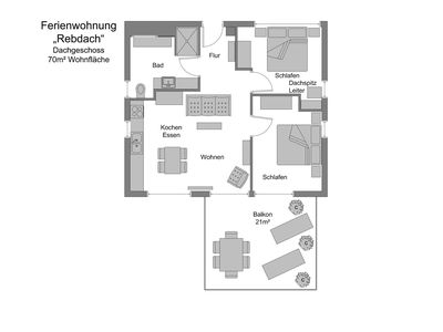 Ferienwohnung für 4 Personen (70 m²) in Sipplingen 10/10