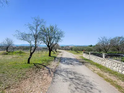 outside