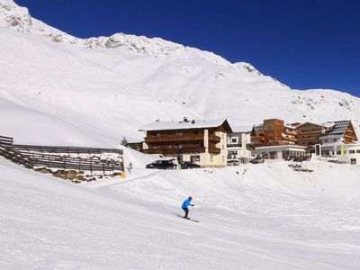 Direkt an der Piste