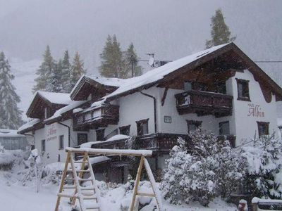 Haus Albin im Winter