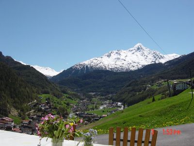 Blick auf Sölden