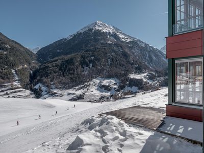 Zuckerhütl und Skipiste