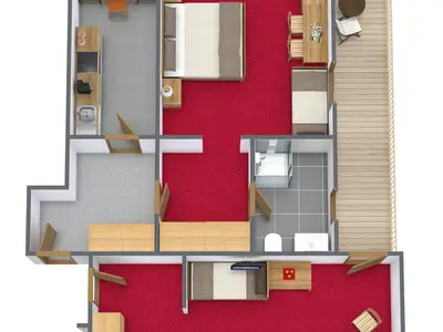 Ferienwohnung für 5 Personen (70 m²) in Sölden 3/10