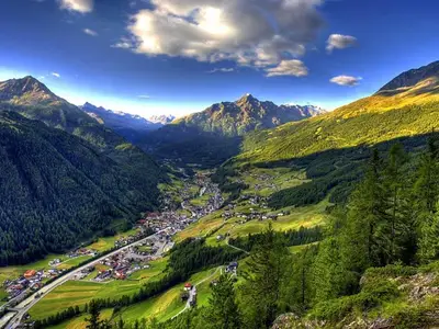Sölden im Sommer