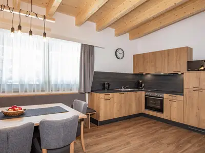 Küche und Essbereich