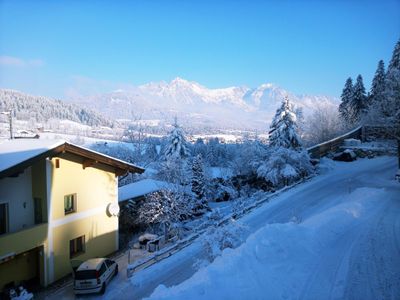 Außenseite Ferienhaus [Winter]