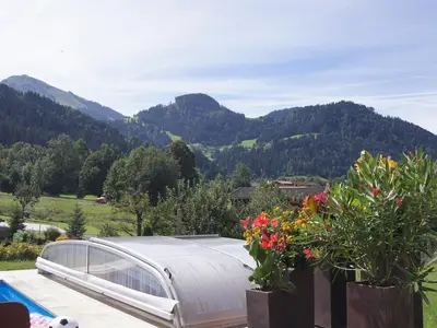 Terasse mit Aussicht auf Hohe Salve (3)