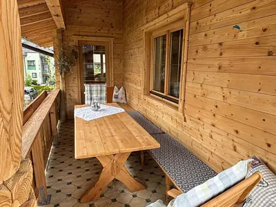 Balkon breit