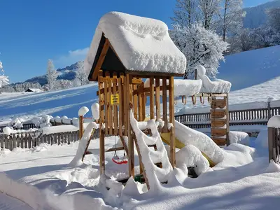 Winter Spielplatz