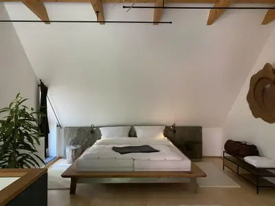 Schlafzimmer im Obergeschoss Schlafzimmer im Obergeschoss