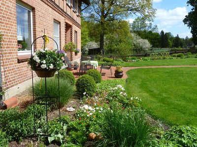 Sitzplatz im Garten