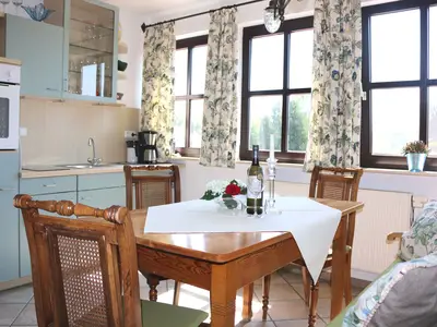 Küche mit Essbereich