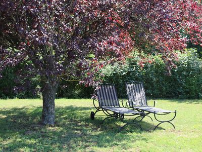 Sitzplatz im Garten