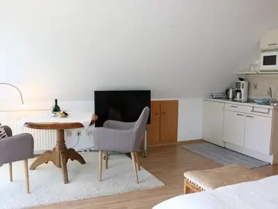 Wohnbereich mit Küche