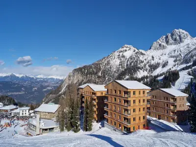 Außenseite Ferienhaus [Winter]