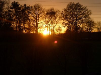 Sonnenuntergang am Niederrhein