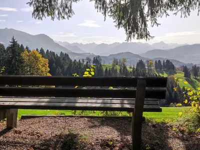 Sonthofen mit Aussicht Wolkenbank