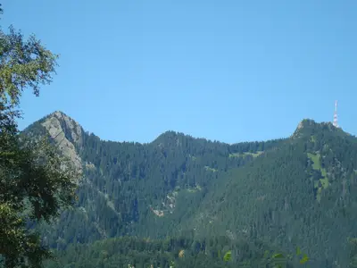 Grünten von der Terrasse